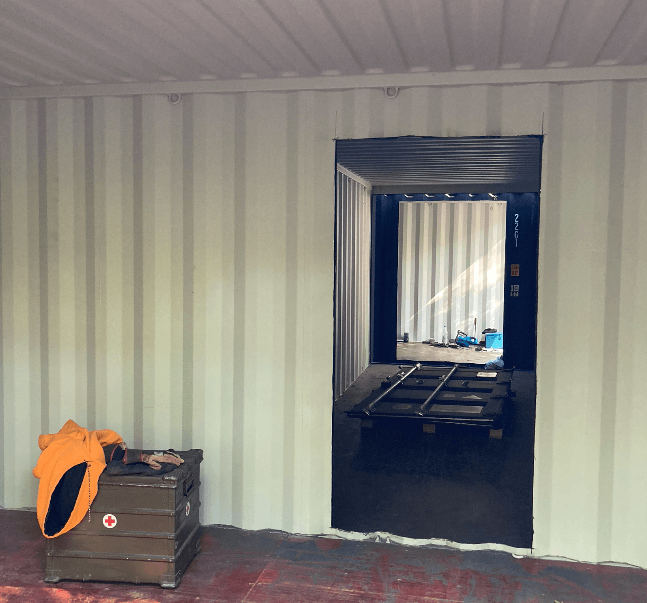 Container-tiny-house Work in progress